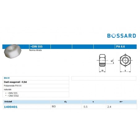 Bossard 1400401
