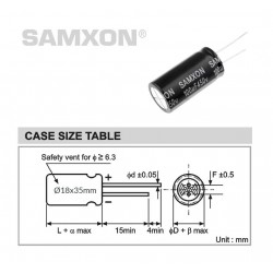 Samxon KM 100uF 450V