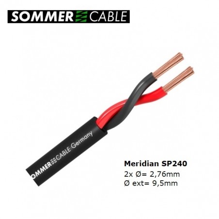 sommer meridian speaker cable