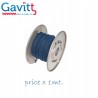 Cavo per cablaggi 22awg ''solid core'', rivestito in stoffa BLU (al mt.)