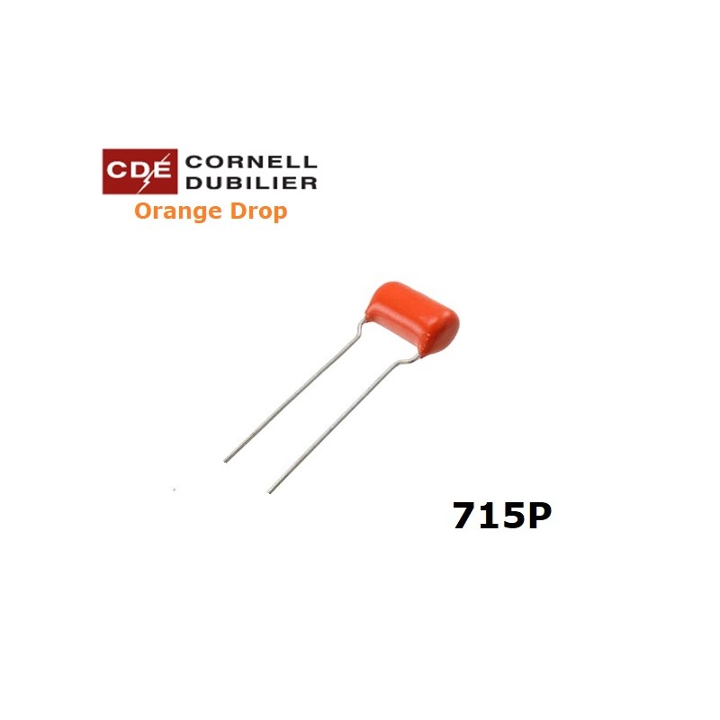 Orange Drop 715, 0,068uF/600V, polypropylene capacitor (683)