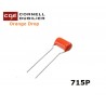 Orange Drop 715, 0,068uF/600V, polypropylene capacitor (683)