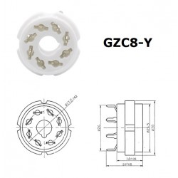 GZC8-Y Octal ceramic...