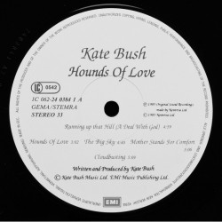 Kate Bush – Hounds Of Love, LP, EMI 5099924038416