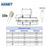 Kemet MKT 0,0068uF/100V