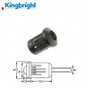 Kingbright plastic CONVEX Ledholder, for LED d: 5mm