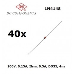 40x DC Components 1N4148,...