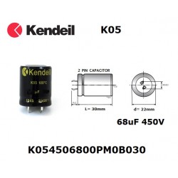 Kendeil K05 68uF 450V,...