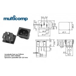 Multicomp JR-101S-G