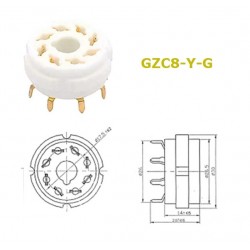 Octal GZC8-Y-G GOLD