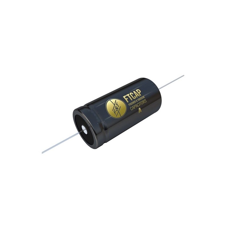 Fischer & Tausche 10uF/500V, axial electrolytic capacitor, A10050014030