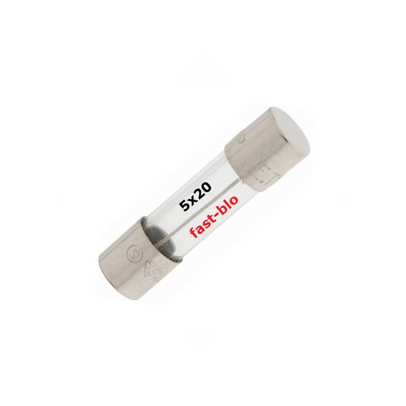 Fuse 250mA FAST BLOW, 5x20mm