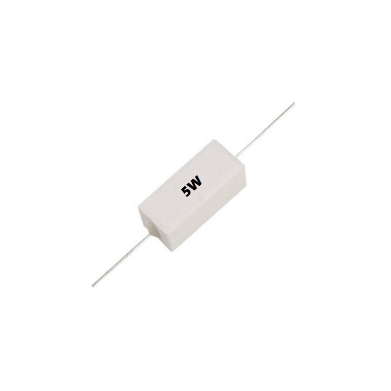 Uniroyal 5W, 1R8 ceramic case resistor ±5%