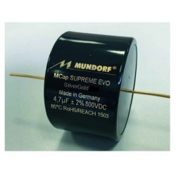 Mundorf MCAP Supreme EVO Silver Gold 0.33uF